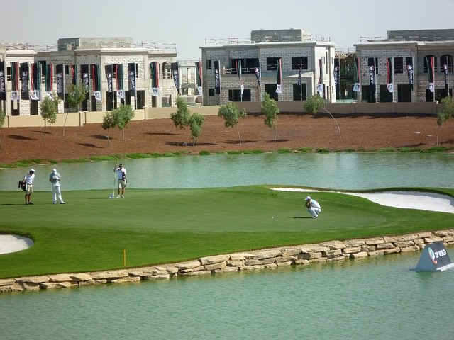 Golfplatz in Dubai