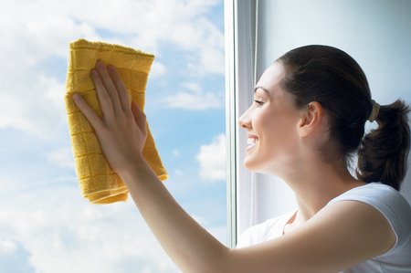 streifenfrei Fenster putzen